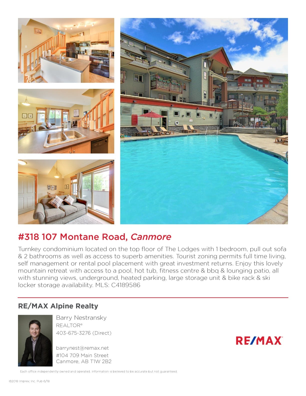 #318 107 Montane Road, Canmore
