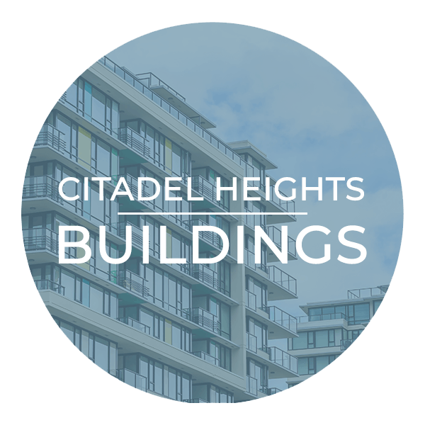 Buildings in Citadel Heights