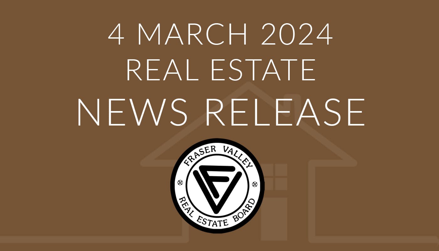 FVREB News Release 4 March 2024