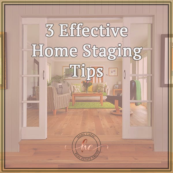 3 Effective Home Staging Tips