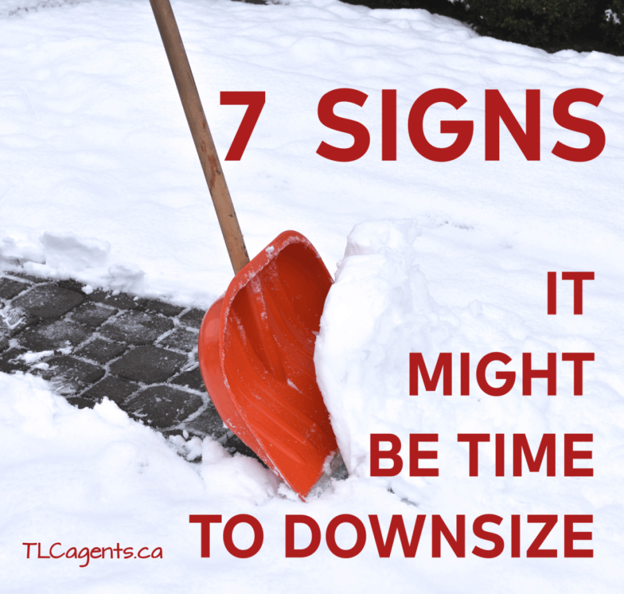 7 Signs it May be Time to Downsize