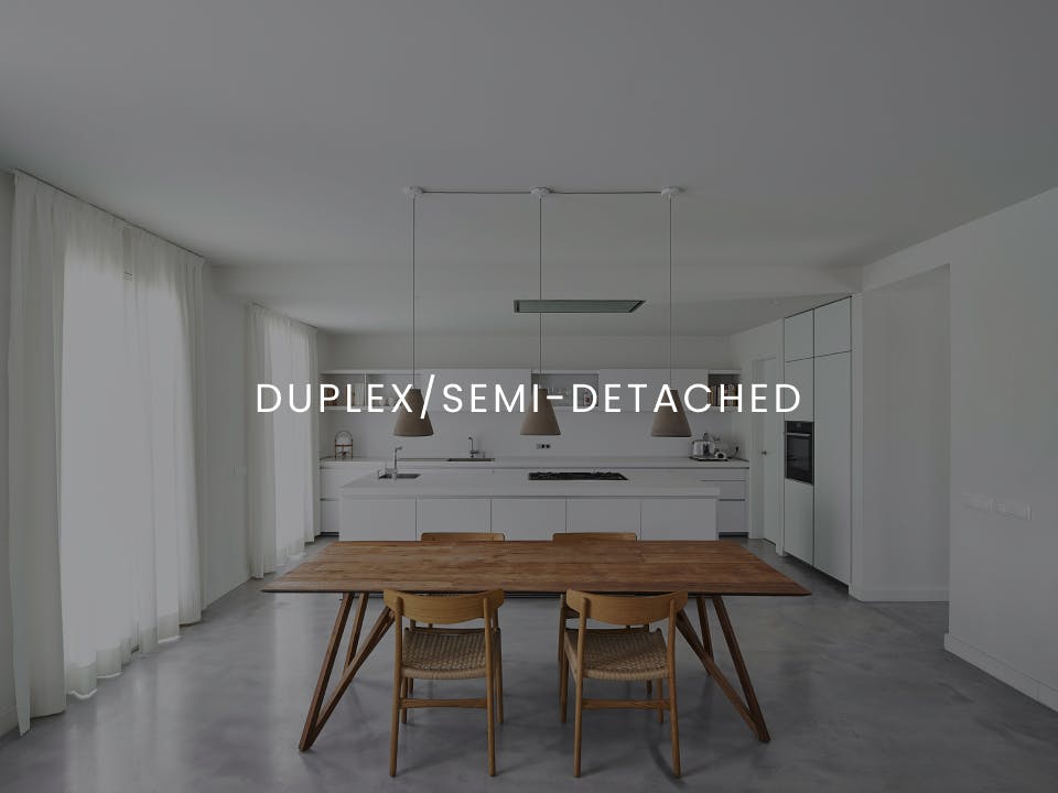 duplex/ semi-detached button