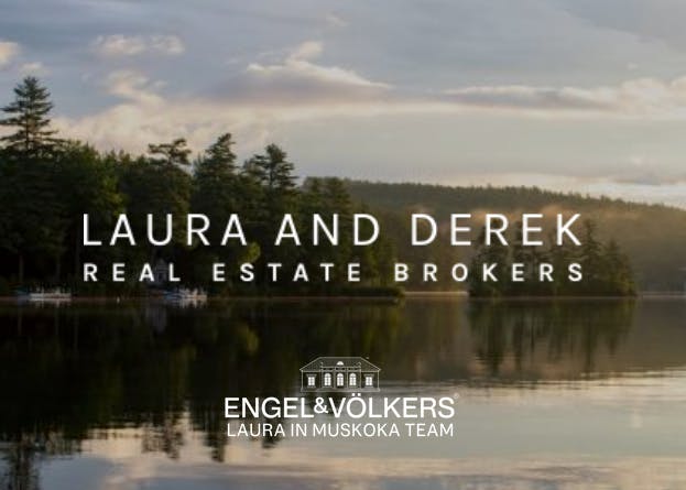 Laura and Derek in Muskoka - Real Estate Brokers