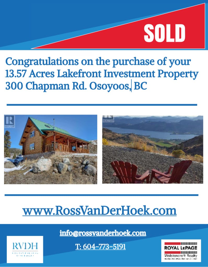 300 Chapman Road Osoyoos Ross Van Der Hoek Real Estate 300 Chapman Road Osoyoos Ross Van Der Hoek Real Estate