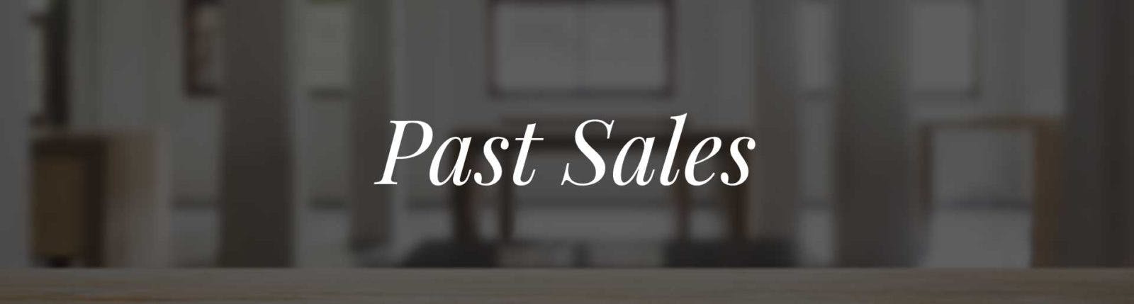 Past Sales